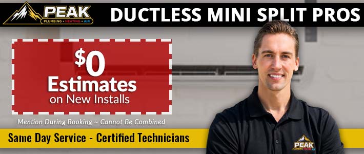 spokane metro ductless mini splits Peak Plumbing, Heating & Air